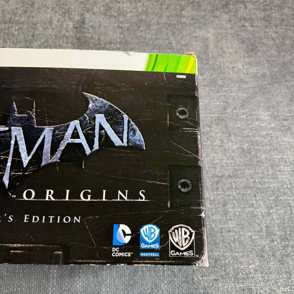 Batman Arkham Origins Xbox 360 Collector's Edition with papers box only - Picture 3 of 16